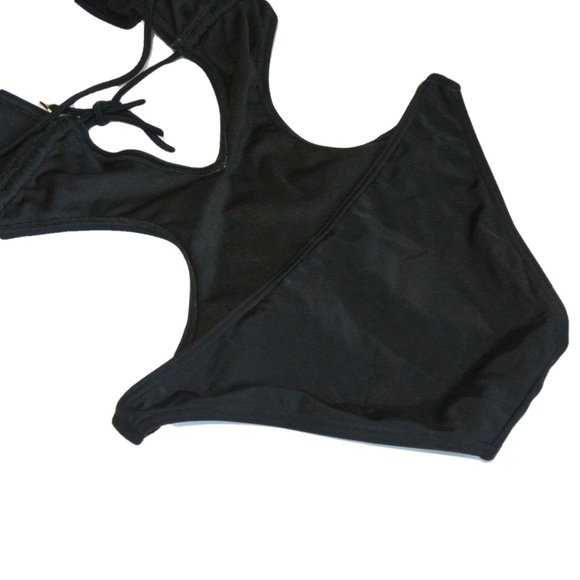 Victoria’s‎ Secret Black MONOKINI Swimsuit One Piec - Picture 7 of 7